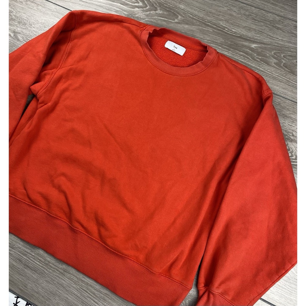 Tna Women's‎ Long Sleeve Fleece Sweater Red Size 2